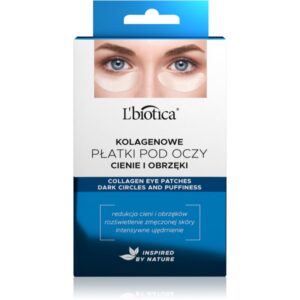 L’biotica Masks Masca de colagen pentru ochi  împotriva ridurilor și a cearcănelor întunecate 3 x 2 buc-ro