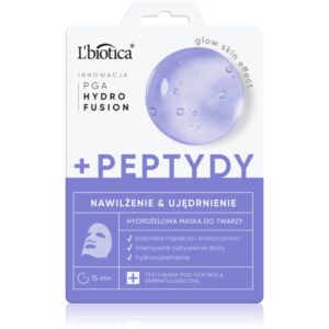 L’biotica PGA Hydro Fusion + Peptides mască intensă cu hidrogel pentru uniformizarea nuantei tenului 1 buc-ro