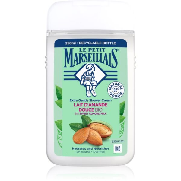 Le Petit Marseillais Sweet Almond Milk BIO gel cremos pentru dus 250 ml-ro