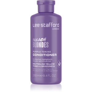 Lee Stafford Bleach Blondes Toning Conditioner balsam nuanțator pentru parul blond cu suvite 250 ml-ro
