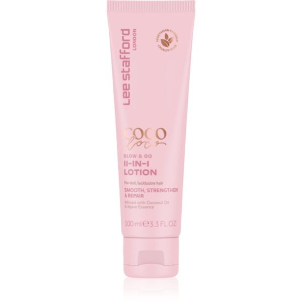 Lee Stafford CoCo LoCo Agave Cremă multifuncțională pentru toate tipurile de păr 100 ml-ro