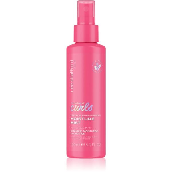 Lee Stafford For The Love Of Curls Leave In Conditioning Moisture Mist conditioner Spray Leave-in pentru păr creț 150 ml-ro