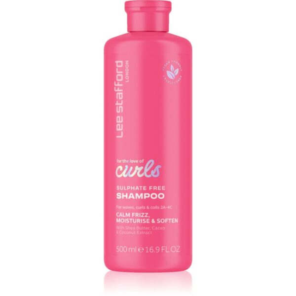 Lee Stafford For The Love Of Curls Shampoo șampon pentru par ondulat si cret 500 ml-ro