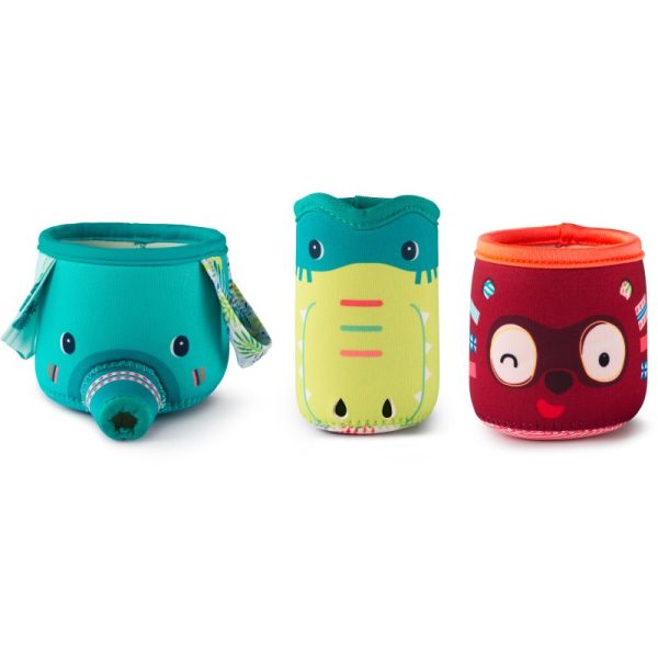 Lilliputiens Jungle Cups jucărie pentru apă 6m+ 3 buc-Țena