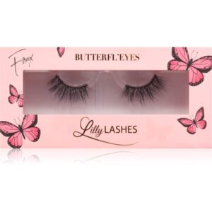 Lilly Lashes 3D Faux Mink Butterfl'eyes gene false tip Flirty 1 pereche-ro