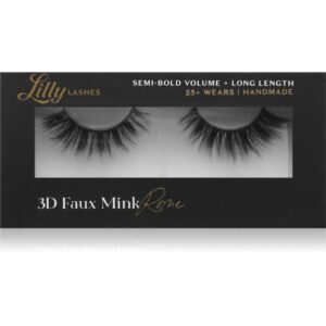 Lilly Lashes 3D Faux Mink gene false tip Rome 1 pereche-Țena