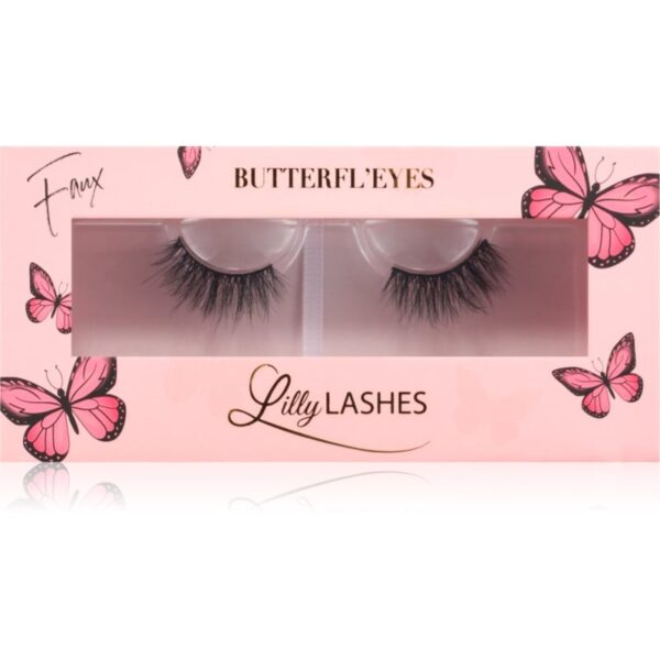 Lilly Lashes Butterfl'eyes Faux Mink Half Lash gene false tip Angel 1 pereche-ro
