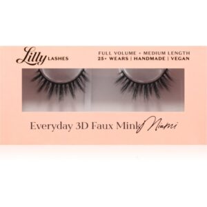 Lilly Lashes Everyday 3D Faux Mink gene false tip Everyday Miami 1 pereche-ro