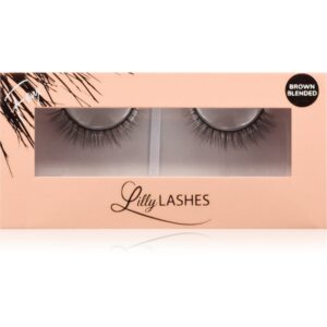 Lilly Lashes Everyday Faux Mink Brown Blended gene false tip Naked 1 pereche-ro