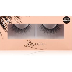 Lilly Lashes Everyday Faux Mink Brown Blended gene false tip Undressed 1 pereche-ro