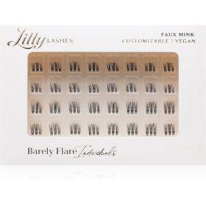 Lilly Lashes Individual Flares gene false culoare Barely Flare 32 buc-Țena