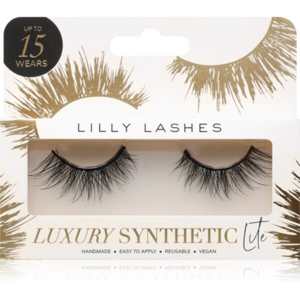 Lilly Lashes Luxury Synthetic Lite gene false tip Allure 1 pereche-ro