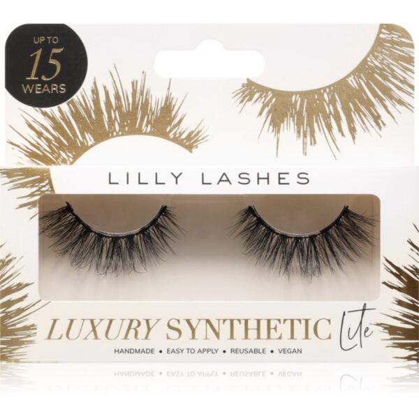 Lilly Lashes Luxury Synthetic Lite gene false tip Envy 1 pereche-ro