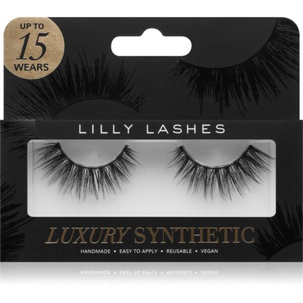Lilly Lashes Luxury Synthetic gene false tip Posh 1 pereche-ro