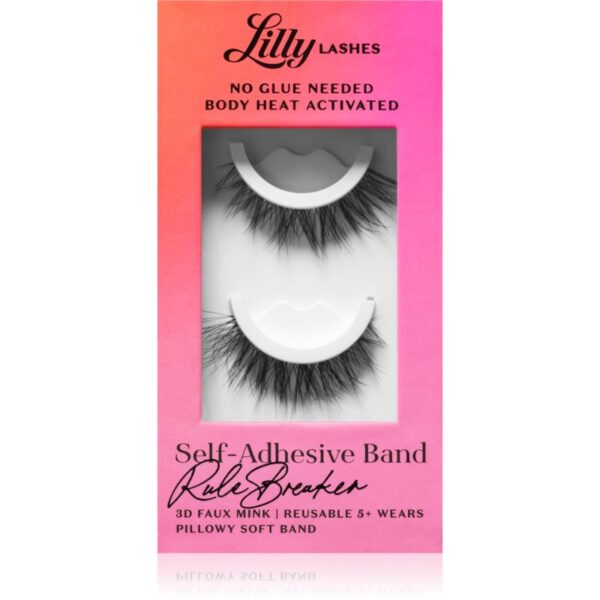 Lilly Lashes Self-Adhesive Band gene false tip RuleBreaker 2 buc-Țena