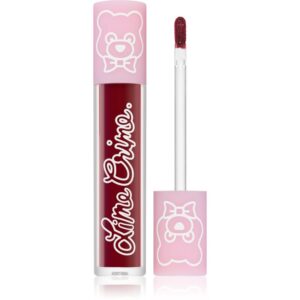 Lime Crime Plushies ruj de buze lichid culoare Blackberry 3