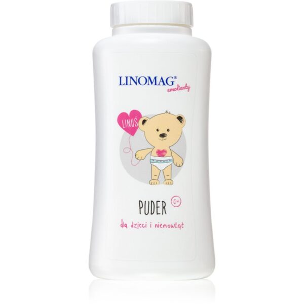 Linomag Emolienty Baby Powder pudra de talc pentru copii 100 g-ro