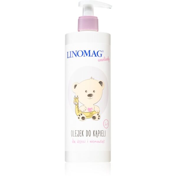 Linomag Emolienty Shower Oil ulei de baie pentru nou-nascuti si copii 400 ml-ro
