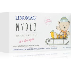 Linomag Soap for children and babies săpun solid pentru nou-nascuti si copii 100 g-Țena