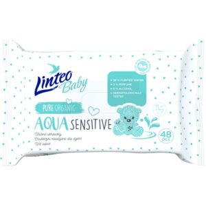 Linteo Baby Aqua Sensitive servetele delicate pentru copii 48 buc-ro