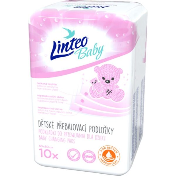 Linteo Baby Changing Pads suport pentru schimbat scutecele 60x60 10 buc-Țena