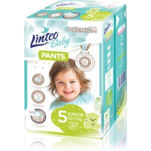 Linteo Baby Pants scutece de unică folosință tip chiloțel Junior Premium 12-17 kg 20 buc-ro