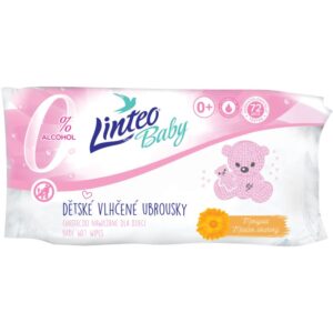 Linteo Baby Șervețele umede cu gălbenele 72 buc-ro