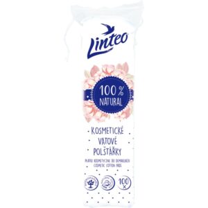 Linteo Natural Cotton Pads tampoane din bumbac 100 buc-ro