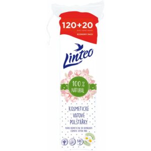 Linteo Natural Cotton Pads tampoane din bumbac 140 buc-ro