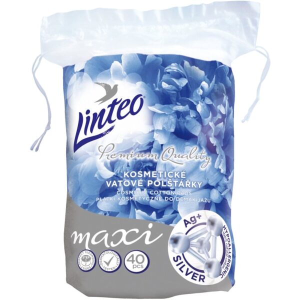 Linteo Premium Maxi dischete demachiante Silver 40 buc-Țena