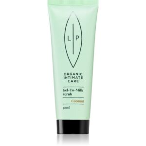 Lip Intimate Care Organic Intimate Care Gel To Milk Scrub crema delicata pentru exfoliere cu cocos Coconut 50 ml-ro