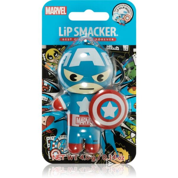 Lip Smacker Marvel Captain America balsam de buze aroma Red