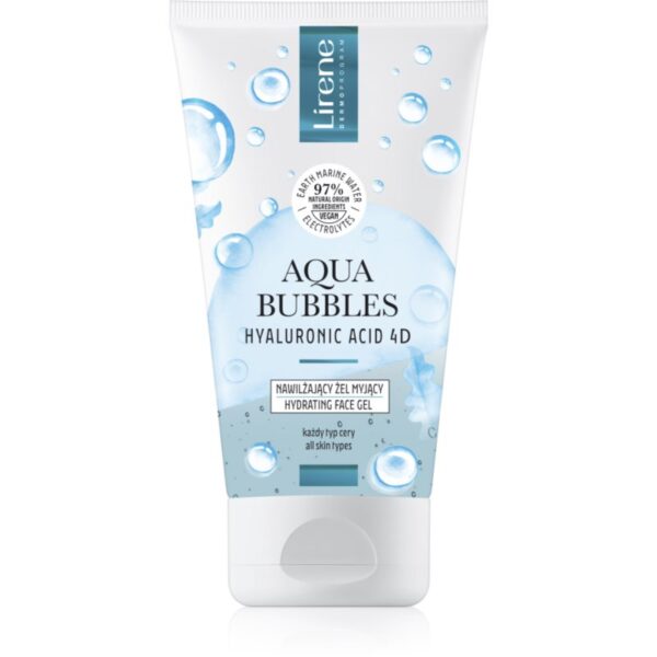Lirene Aqua Bubbles gel de curatare hidratant 150 ml-ro