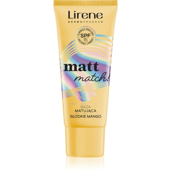 Lirene Base bază matifiantă sub fondul de ten