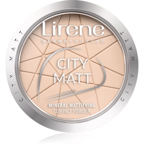 Lirene City Matt pudra matuire culoare 01 Transparent 9 g-ro