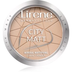 Lirene City Matt pudra matuire culoare 03 Beige 9 g-ro