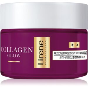 Lirene Collagen Glow 50+ Smoothing crema pentru a consolida conturul feței 50 ml-ro