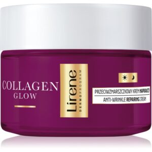 Lirene Collagen Glow 70+ crema regenerativa antirid pentru nutriția tenului și menținerea hidratării naturale a acestuia 50 ml-ro