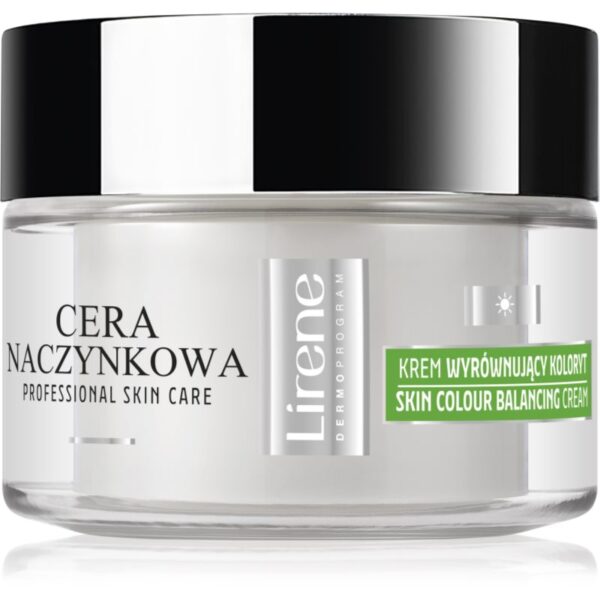 Lirene Face Cream crema hranitoare cu efect de unificare pentru piele sensibila si inrosita 50 ml-ro