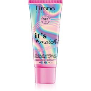 Lirene Mineral creama minerala SPF 15 natural pod make-up 30 ml-ro