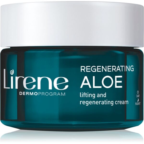 Lirene Moisture & Nourishment crema lifting de regenerare cu aloe vera si unt de shea 50 ml-Țena