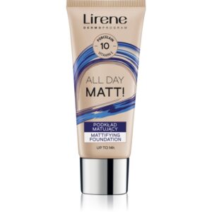 Lirene Nature Matte Make-up lichid matifiant pentru un efect de lunga durata culoare 10 Porcelain 30 ml-ro