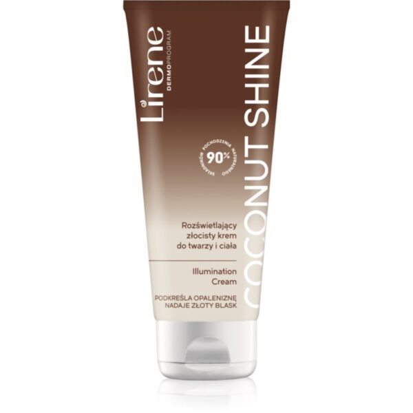 Lirene Perfect Tan crema iluminatoare pentru a scoate in evidenta bronzul 150 ml-ro