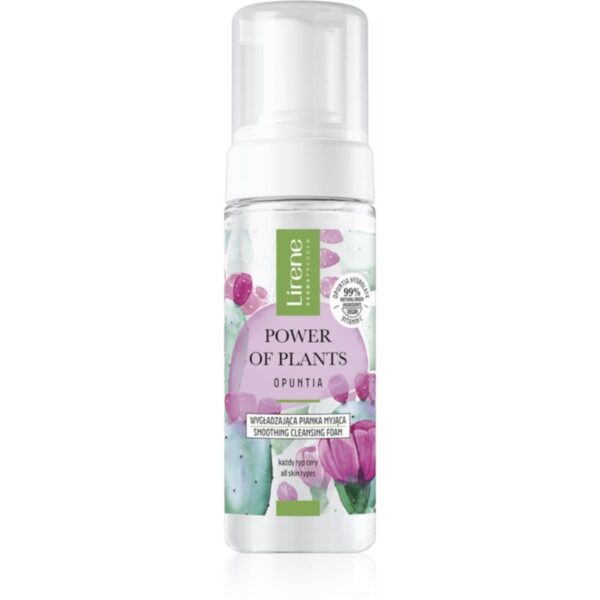 Lirene Power of Plants Opuntia demachiant spumant delicat cu efect de netezire 150 ml-ro