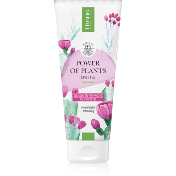 Lirene Power of Plants Opuntia gel pentru corp ce ofera netezire cu efect de hidratare 175 g-ro