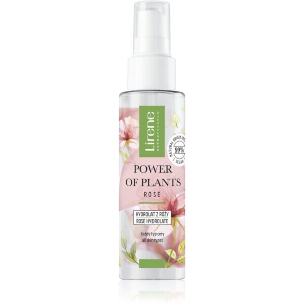 Lirene Power of Plants Rose apă de trandafiri înviorătoare 100 ml-ro