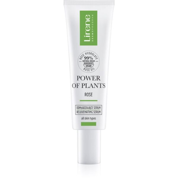 Lirene Power of Plants Rose ser facial de intinerire cu efect de întărire 30 ml-ro