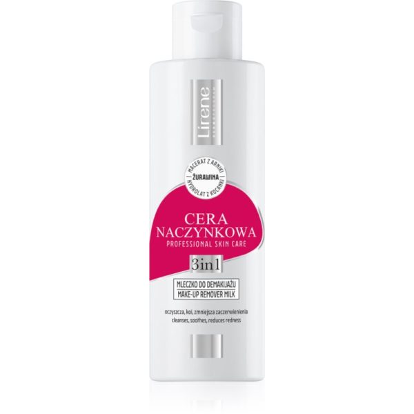 Lirene Redness Lapte demachiant nutritiv pentru față și ochi 200 ml-ro
