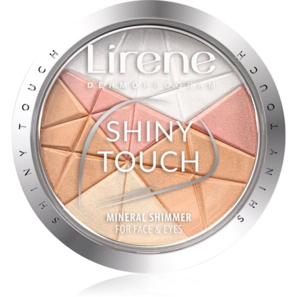 Lirene Shiny Touch pudra pentru luminozitate pentru față și ochi 9 g-ro