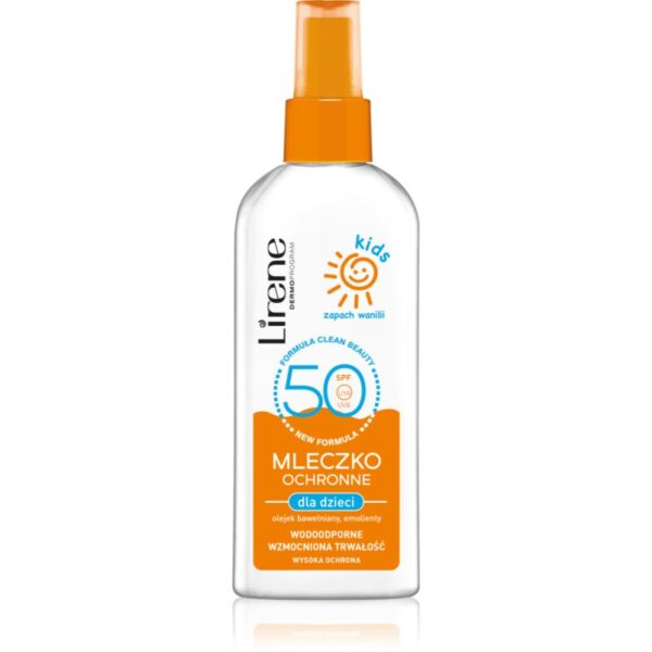 Lirene Sun Kids lapte protector pentru copii SPF 50 150 ml-ro